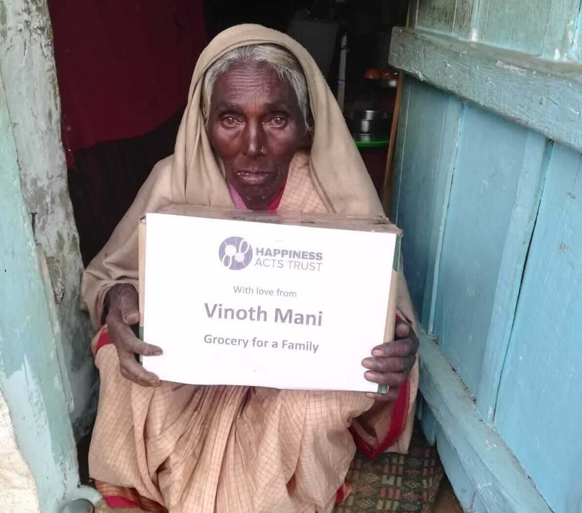 Happiness Acts Trust Grocery Donation