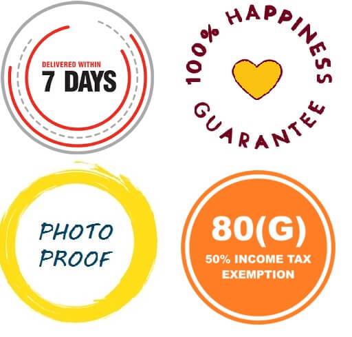 Happiness Acts Donation promises