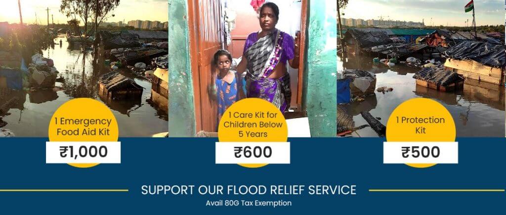 Bangalore flood Happiness Acts Trust